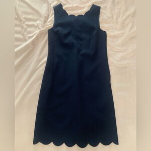 J Crew scallop trimmed cocktail dresd